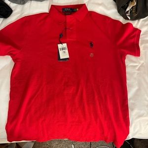 Polo Ralph Lauren, red polo NWT